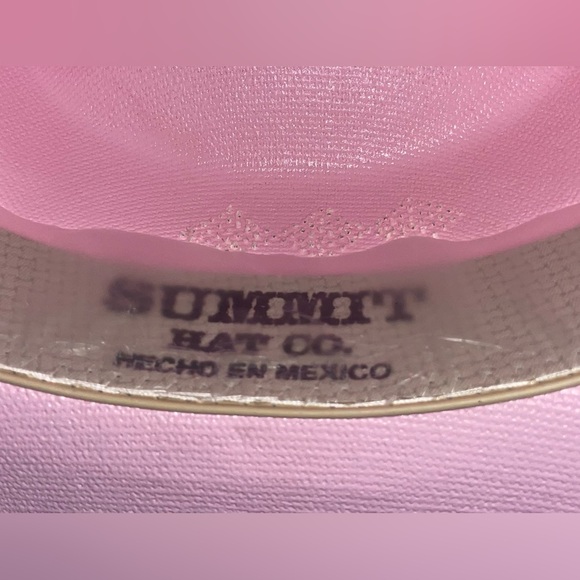 Summit Light Pink Cowgirl Hat Size 6 1/8 - Picture 8 of 9